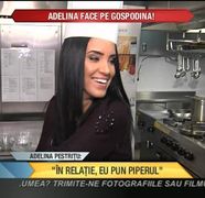 Adelina Pestritu a dat bir cu fugitii din bucatarie! Ce a speriat-o asa tare pe bruneta VIDEO